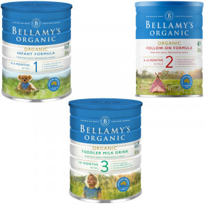 Bellamy’s(ベラミーズ)Organic Milk powder S1 Bellamy's Organic Step 1 Infant Formula 900 g : Amazon.com